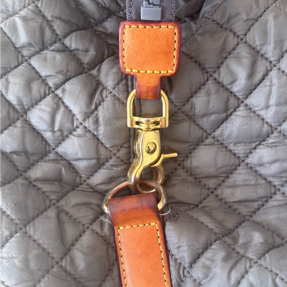 MZ Wallace Charcoal Quilted Small Sutton Tote - Picture 6 of 7